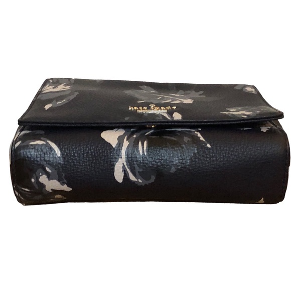 Kate Spade Briar Lane Night Rose Mini Emelyn Shoulder Bag Midnight Blue - Picture 7 of 16